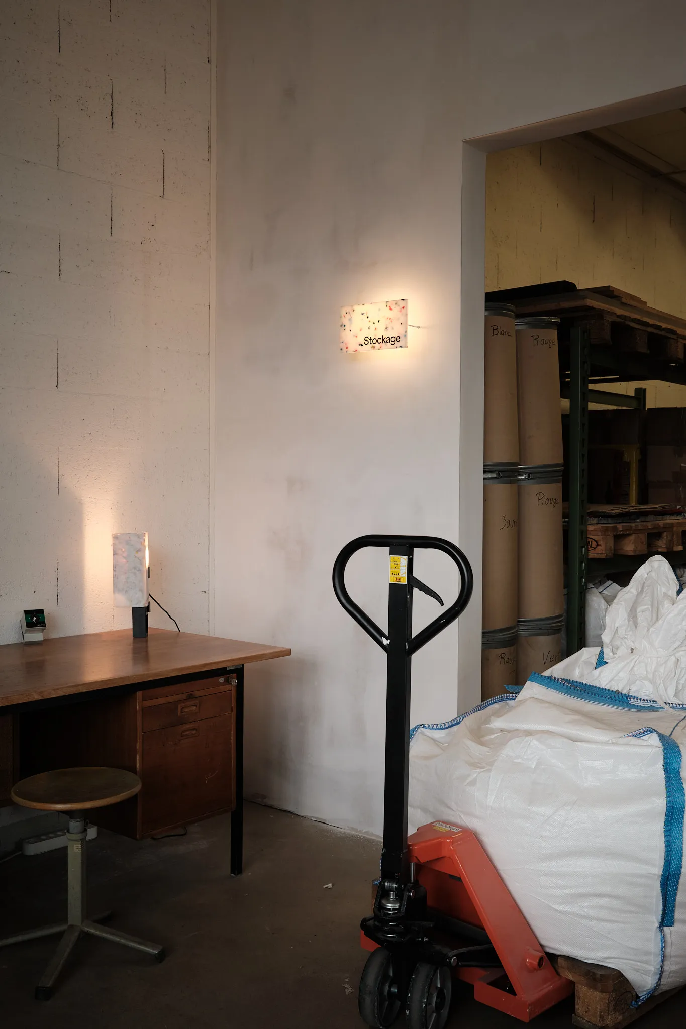 Intérieur de l'atelier Glitter à Genève